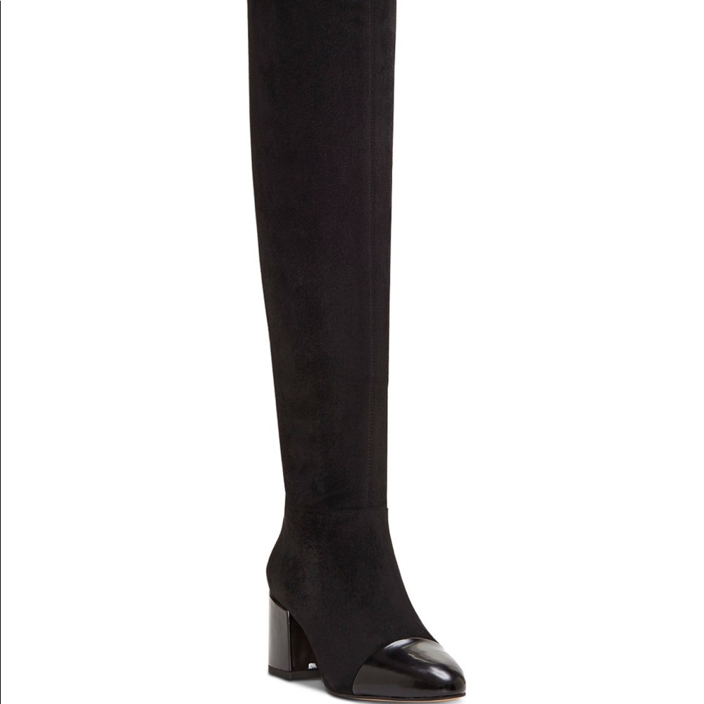 NWB I.N.C. Alvita Over-the-knee suede boots